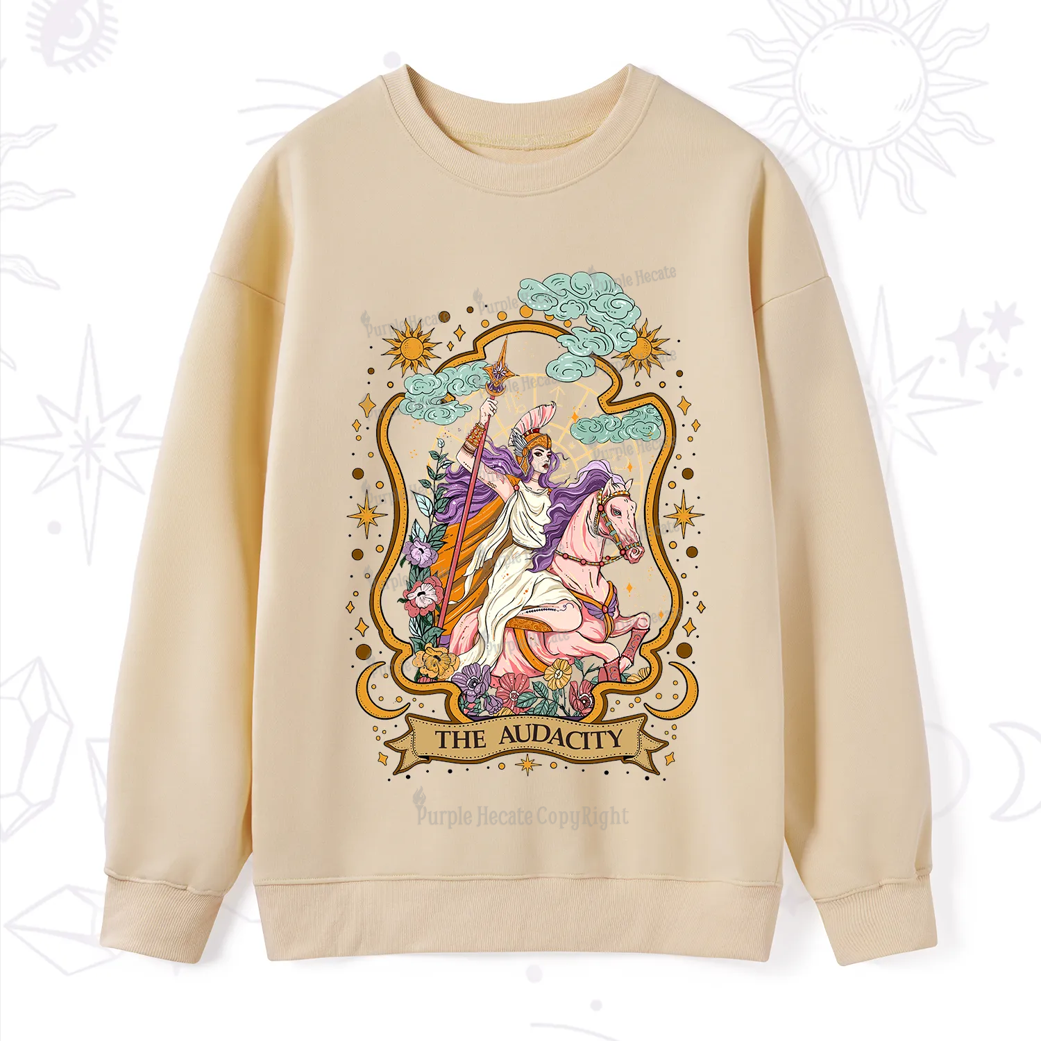 Purplehecate The Audacity Goddess Sweatshirt