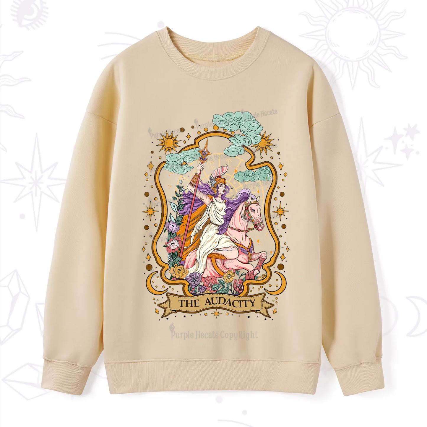 Purplehecate The Audacity Goddess Sweatshirt