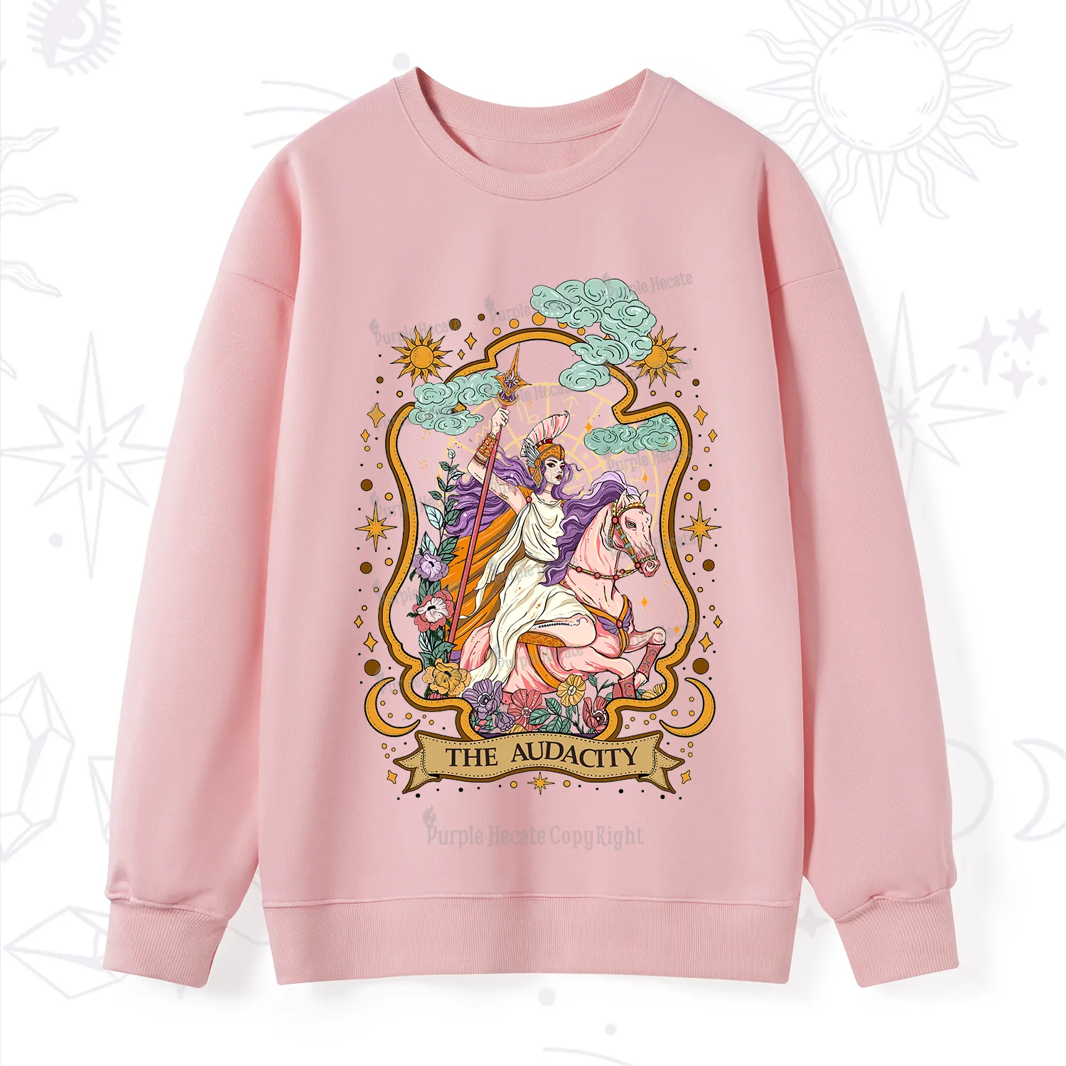 Purplehecate The Audacity Goddess Sweatshirt