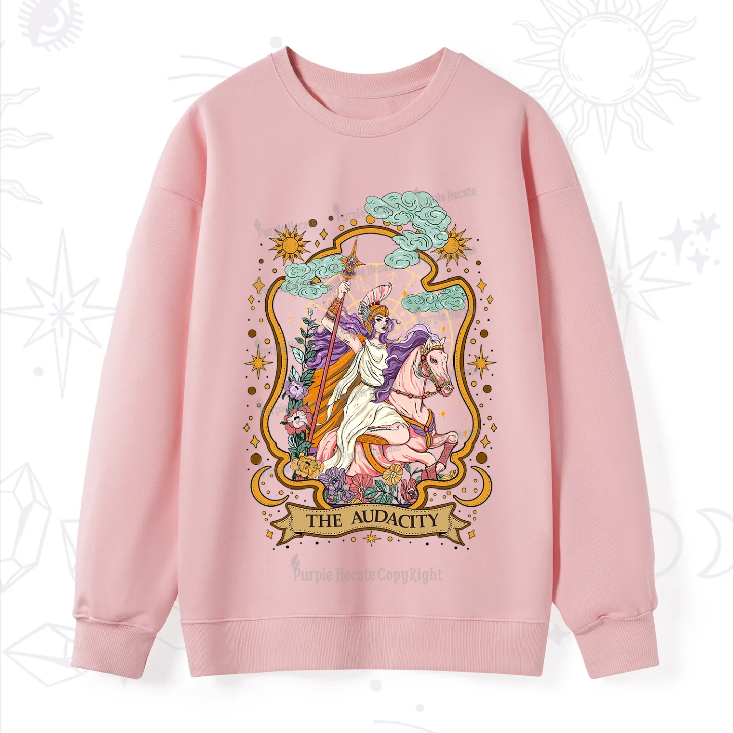 Purplehecate The Audacity Goddess Sweatshirt