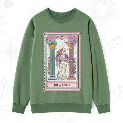 Purplehecate The Aquarius Goddess Tarot Sweatshirt