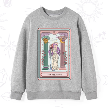 Purplehecate The Aquarius Goddess Tarot Sweatshirt