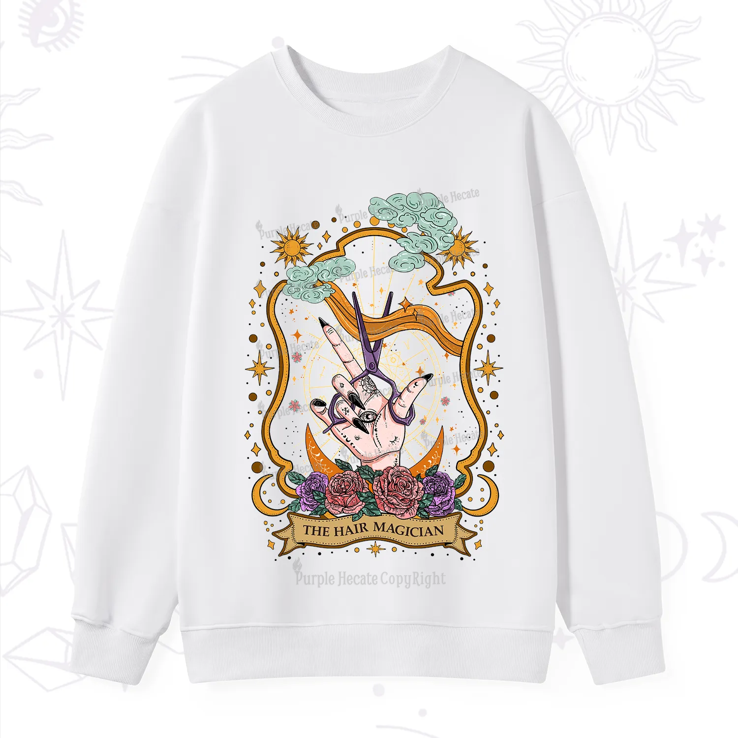 Purplehecate The Hair Magician Sweatshirt
