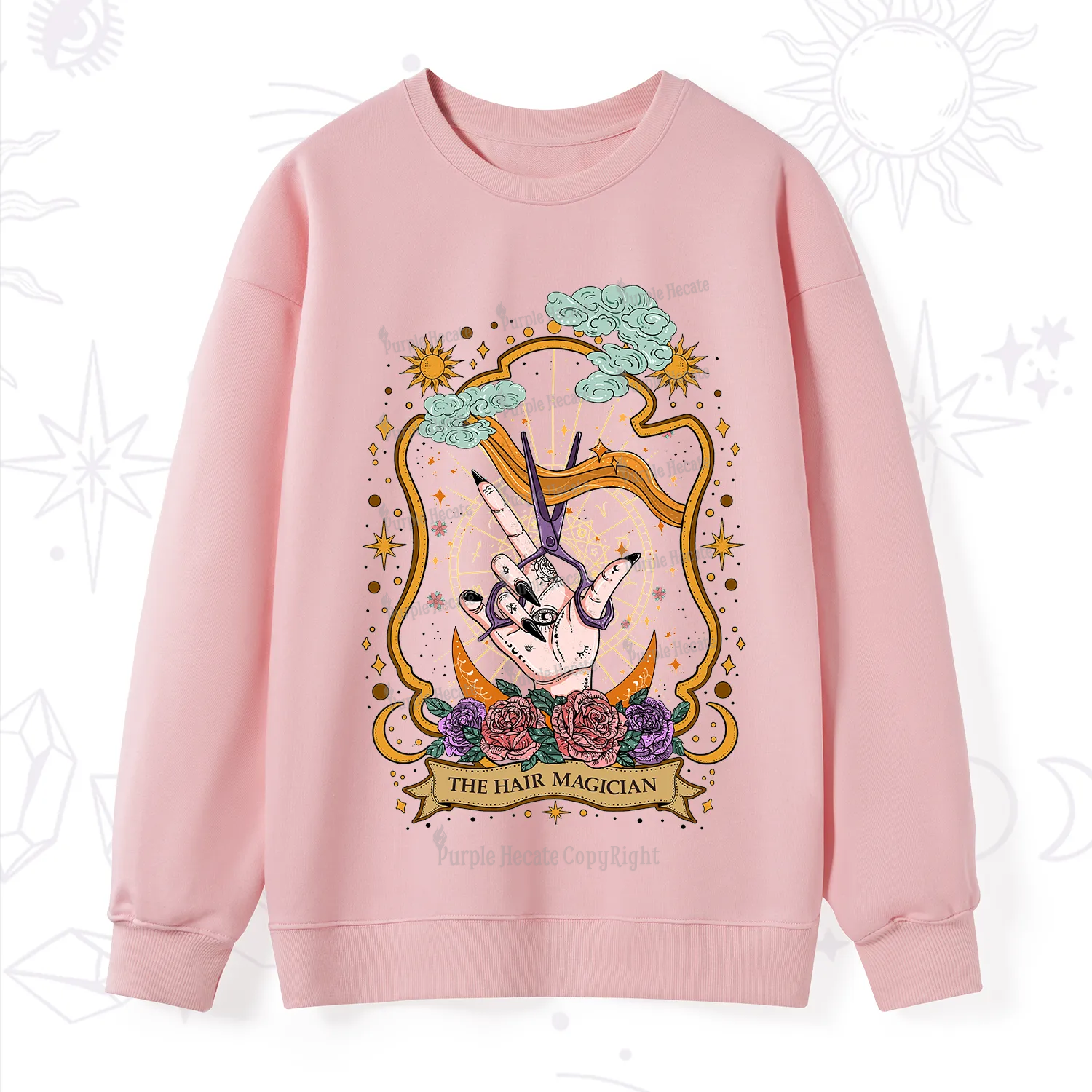 Purplehecate The Hair Magician Sweatshirt