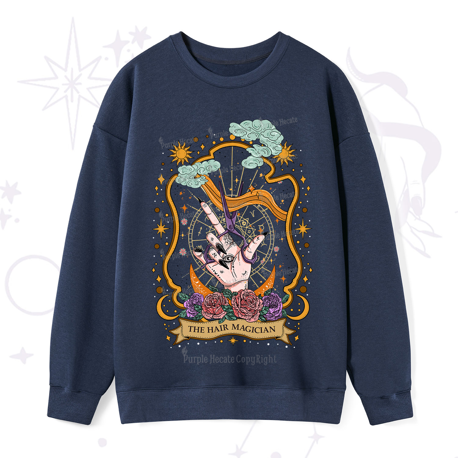 Purplehecate The Hair Magician Sweatshirt