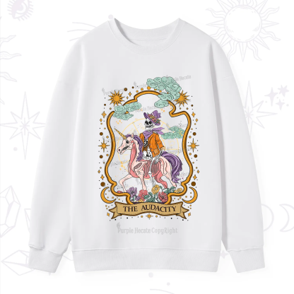 Purplehecate The Audacity Skeleton Sweatshirt