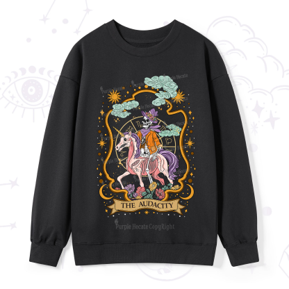 Purplehecate The Audacity Skeleton Sweatshirt