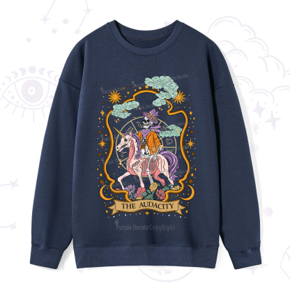 Purplehecate The Audacity Skeleton Sweatshirt