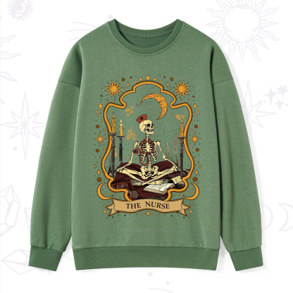 Purplehecate The Nurse Skeleton Sweatshirt