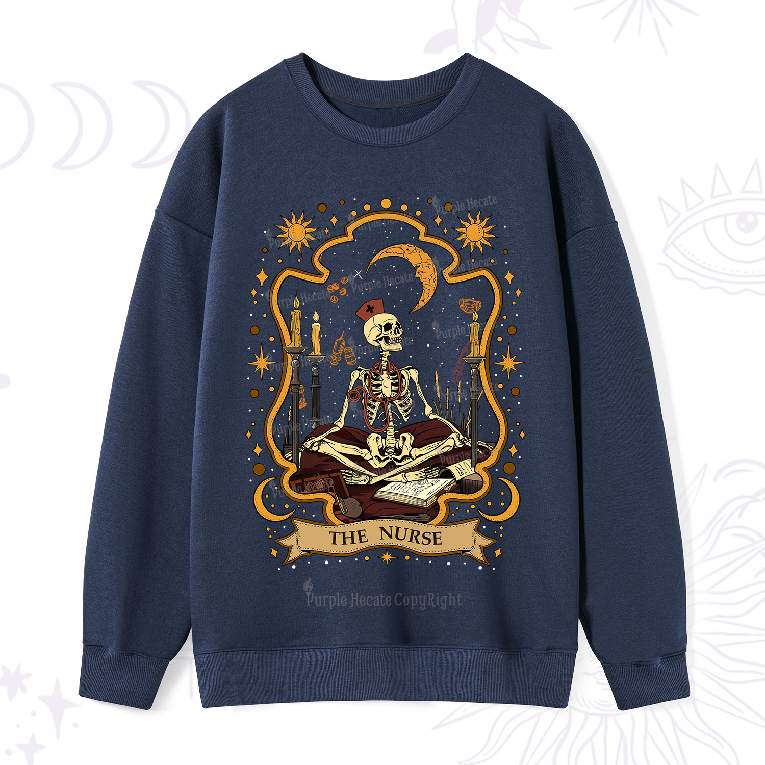 Purplehecate The Nurse Skeleton Sweatshirt