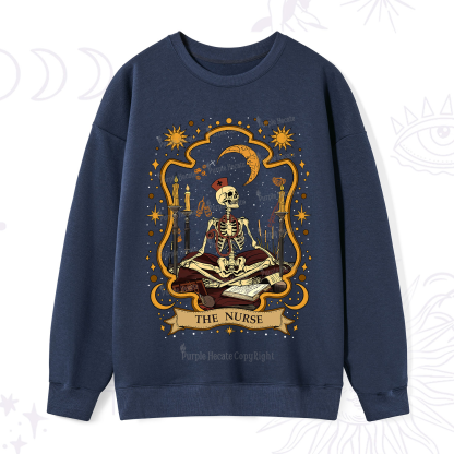 Purplehecate The Nurse Skeleton Sweatshirt