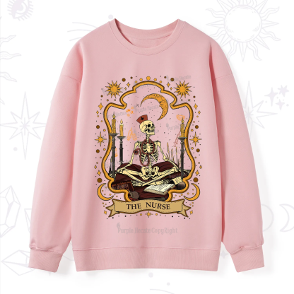 Purplehecate The Nurse Skeleton Sweatshirt
