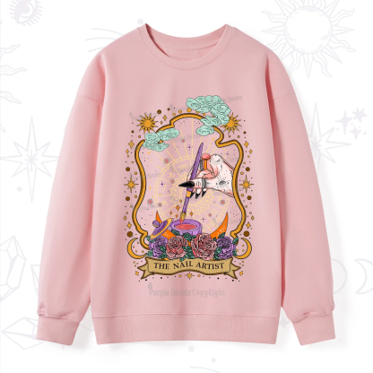 Purplehecate The Nail Artist Sweatshirt