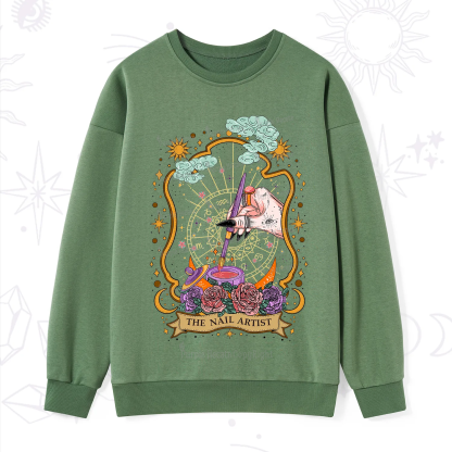 Purplehecate The Nail Artist Sweatshirt