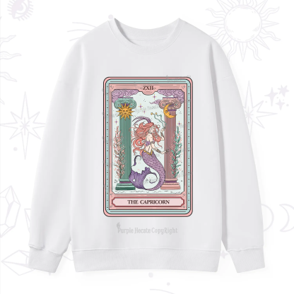 Purplehecate The Capricorn Goddess Tarot Sweatshirt