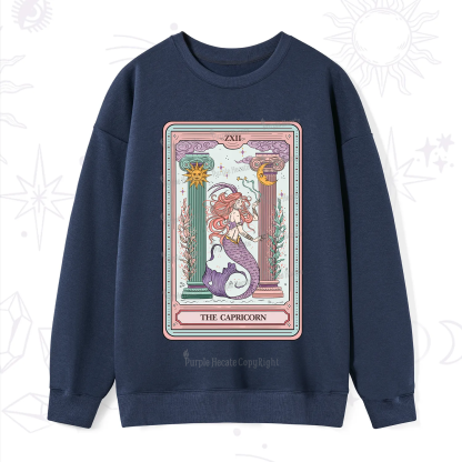 Purplehecate The Capricorn Goddess Tarot Sweatshirt