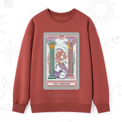 Purplehecate The Capricorn Goddess Tarot Sweatshirt