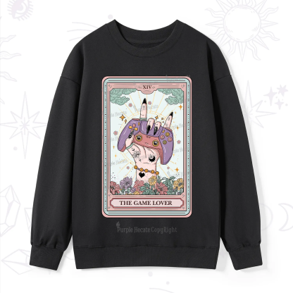 Purplehecate The Game Lover Tarot Sweatshirt