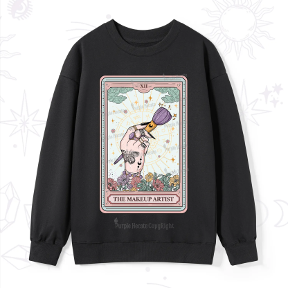 Purplehecate The Makeup Artist Tarot Sweatshirt