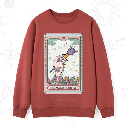 Purplehecate The Makeup Artist Tarot Sweatshirt