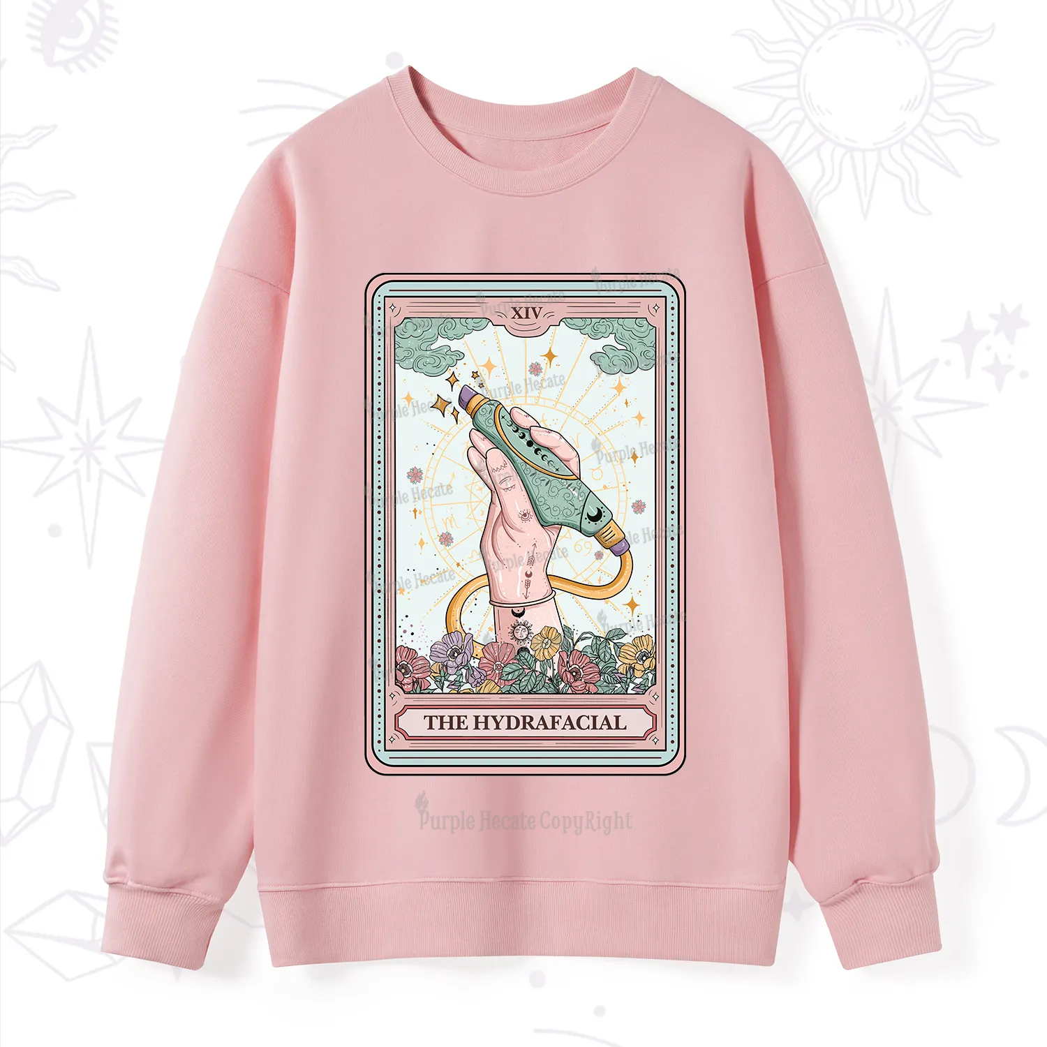 Purplehecate The Hydrafacial Tarot Sweatshirt