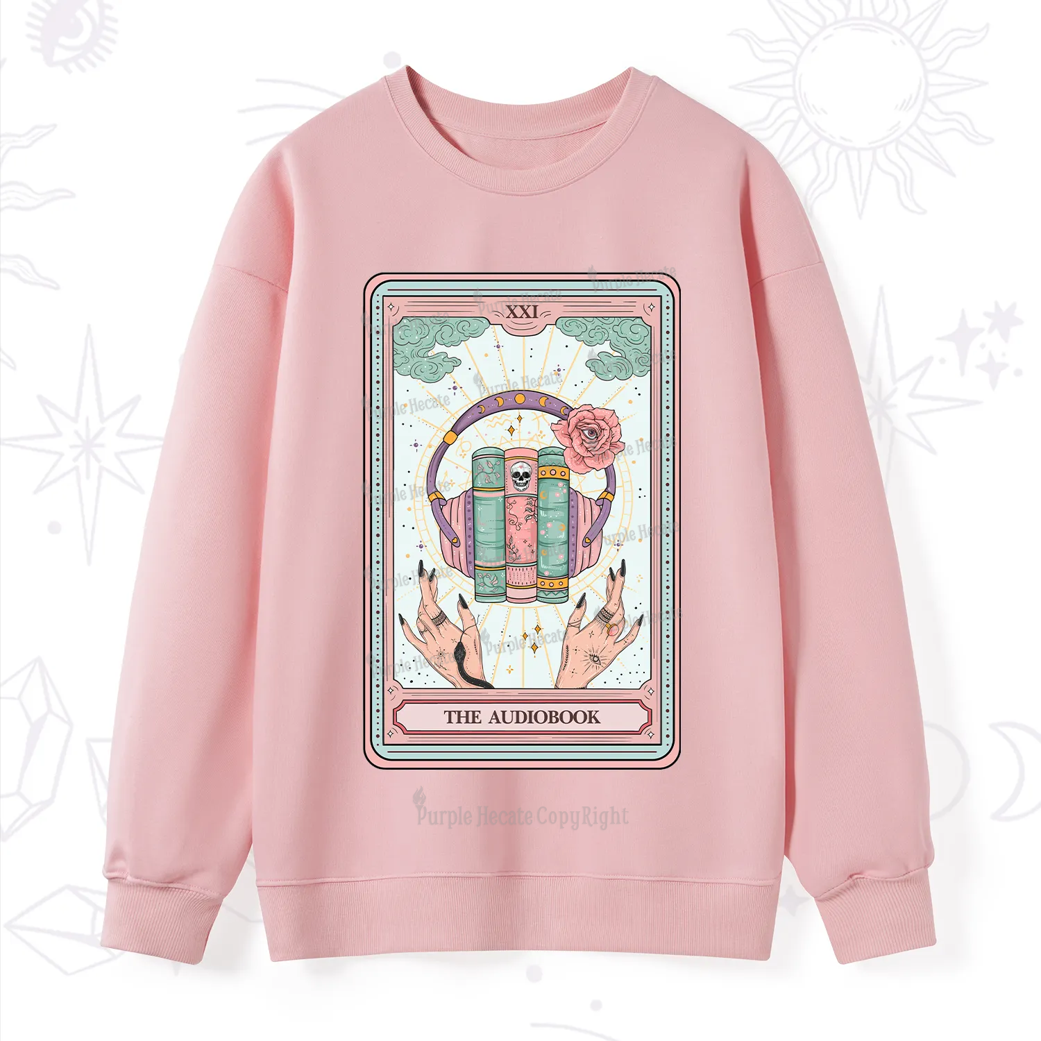 Purplehecate The Audiobook Tarot Sweatshirt