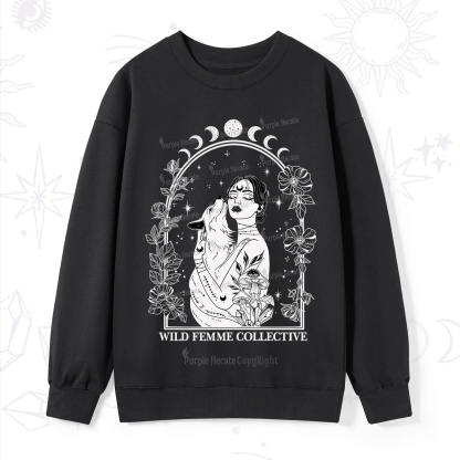 Purplehecate Wild Femme Collective Sweatshirt