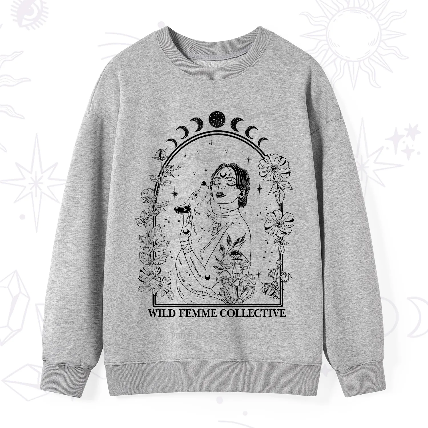 Purplehecate Wild Femme Collective Sweatshirt