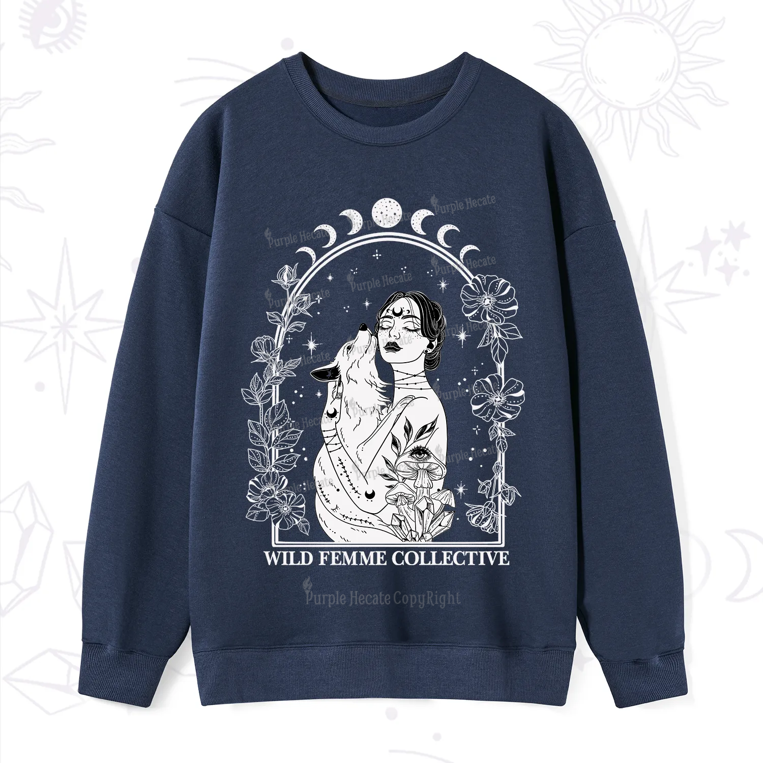 Purplehecate Wild Femme Collective Sweatshirt