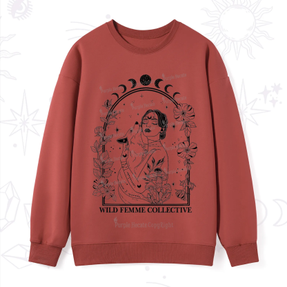 Purplehecate Wild Femme Collective Sweatshirt