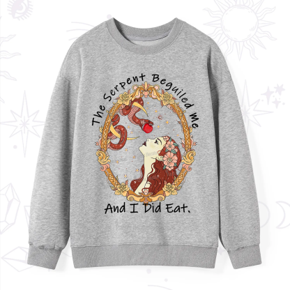 Purplehecate The Serpent Beguiled Me, And I Did Eat Sweatshirt