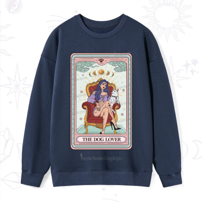 Purplehecate The Dog Lover Tarot Sweatshirt