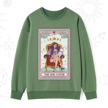Purplehecate The Dog Lover Tarot Sweatshirt