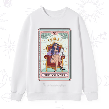 Purplehecate The Dog Lover Tarot Sweatshirt