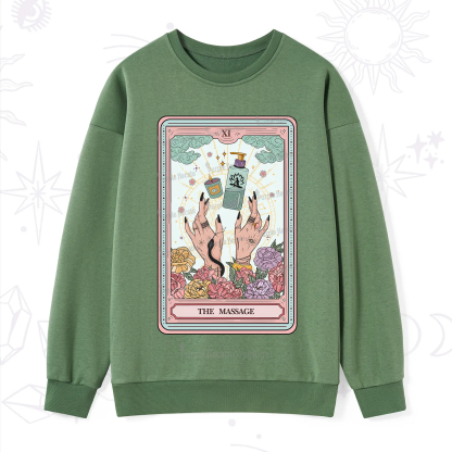 Purplehecate The Massage Tarot Sweatshirt