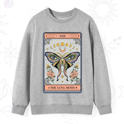 Purplehecate The Luna Moth Tarot Sweatshirt