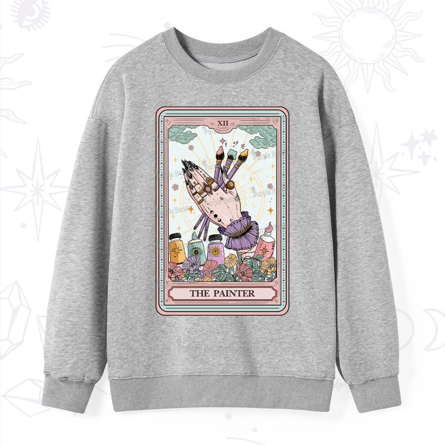 Purplehecate The Occult Painter Tarot Sweatshirt