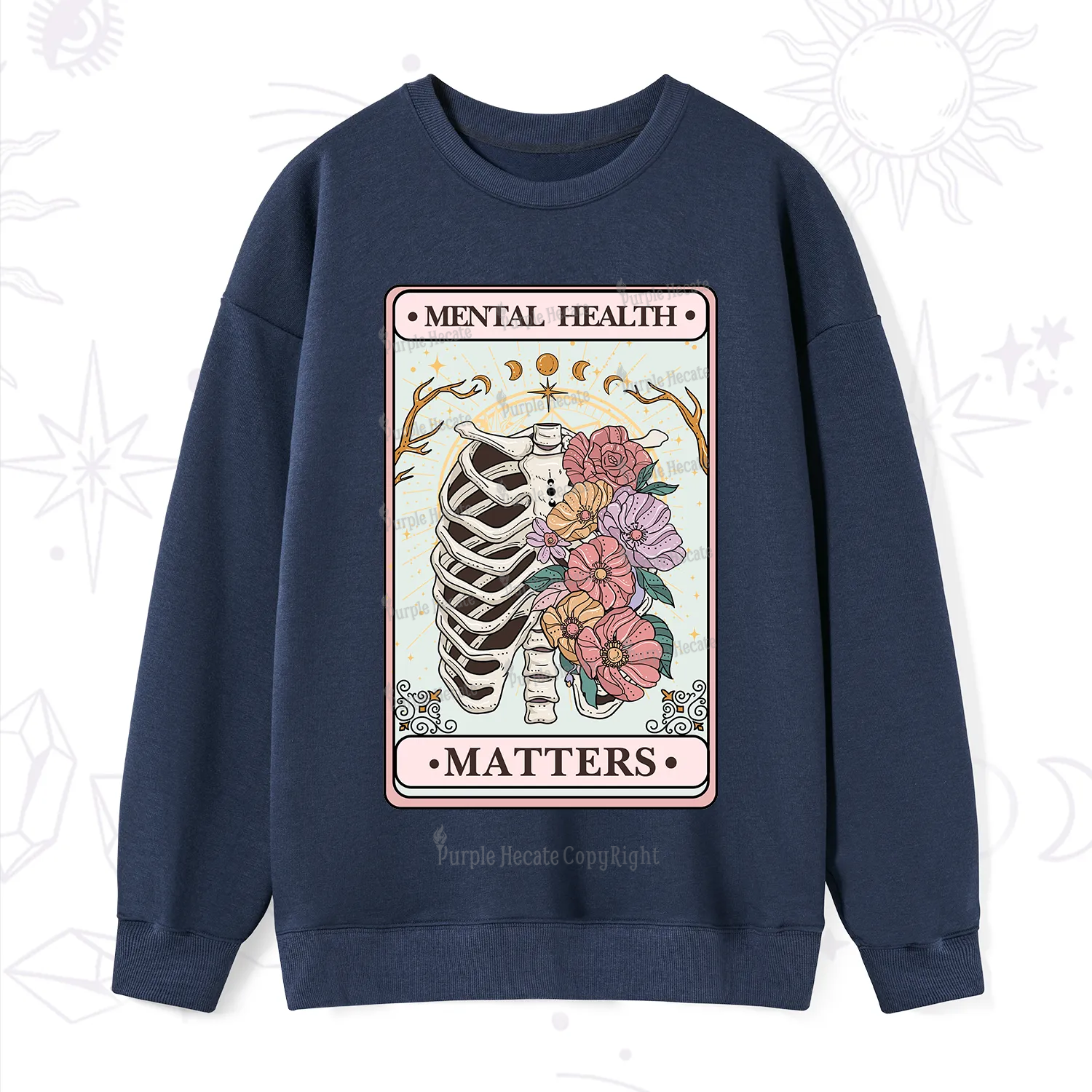 Purplehecate Mental Health Matters Sweatshirt