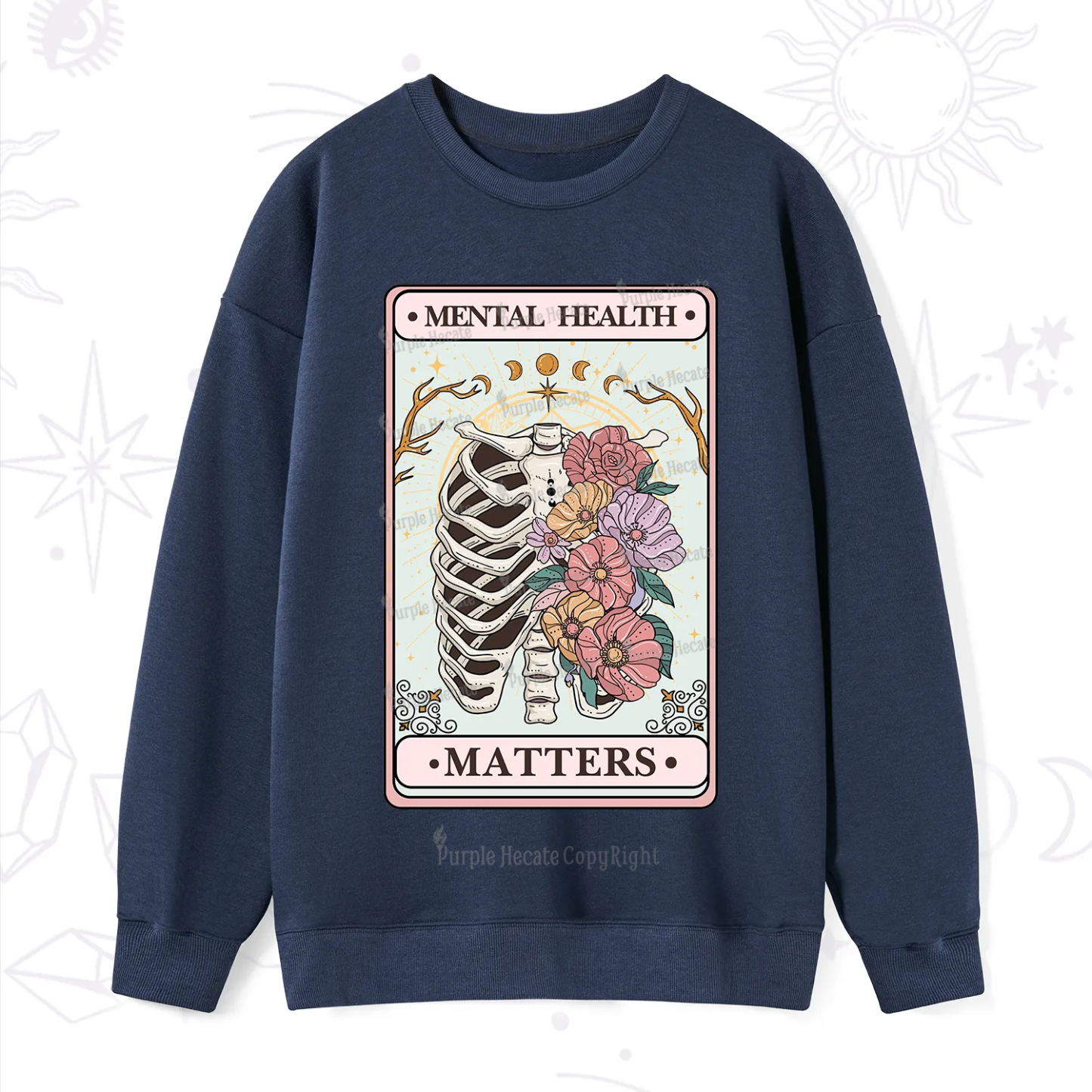 Purplehecate Mental Health Matters Sweatshirt