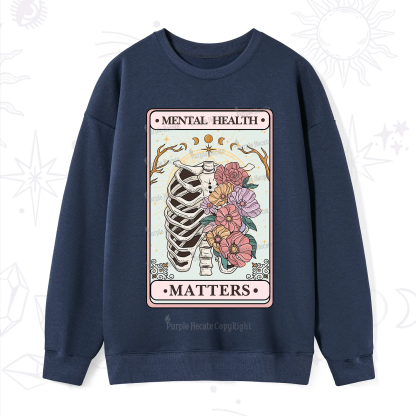 Purplehecate Mental Health Matters Sweatshirt