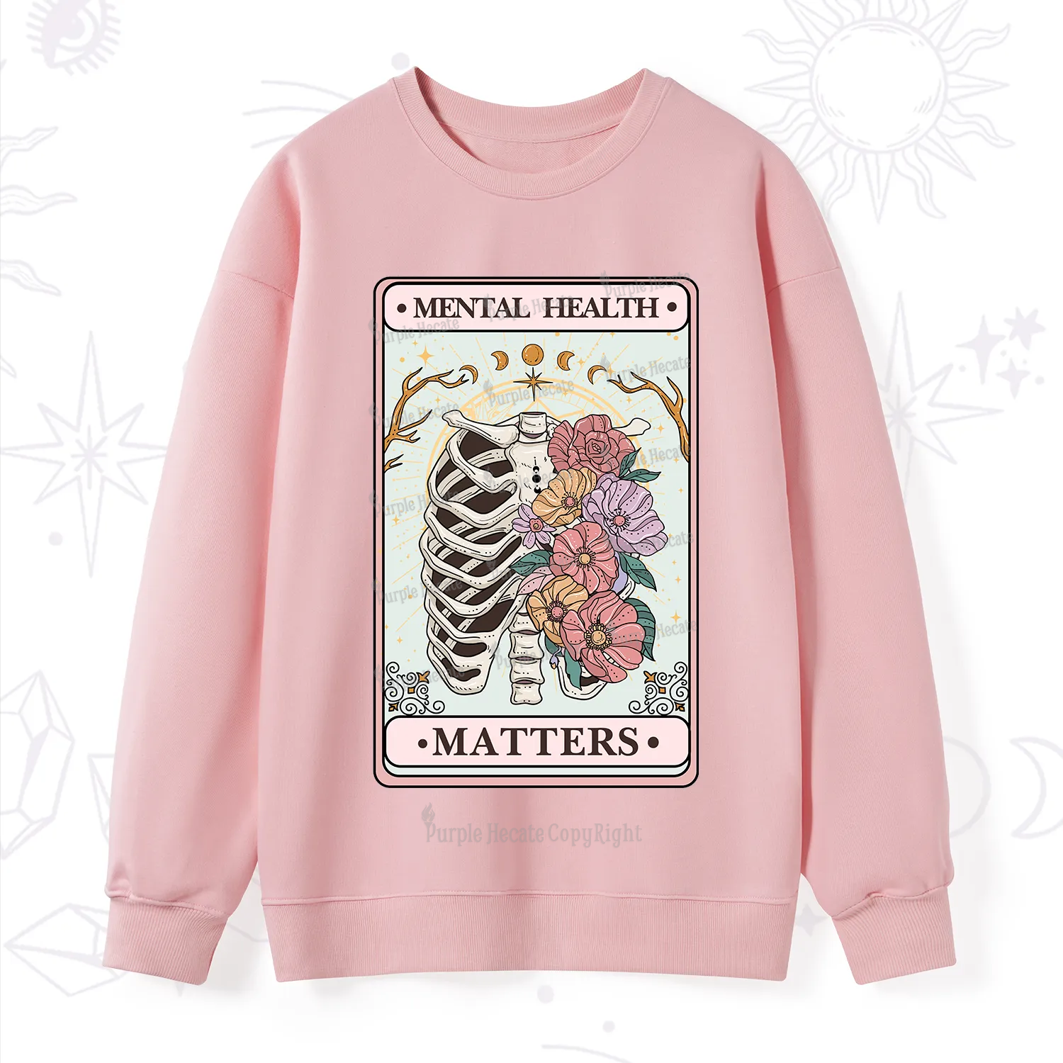 Purplehecate Mental Health Matters Sweatshirt