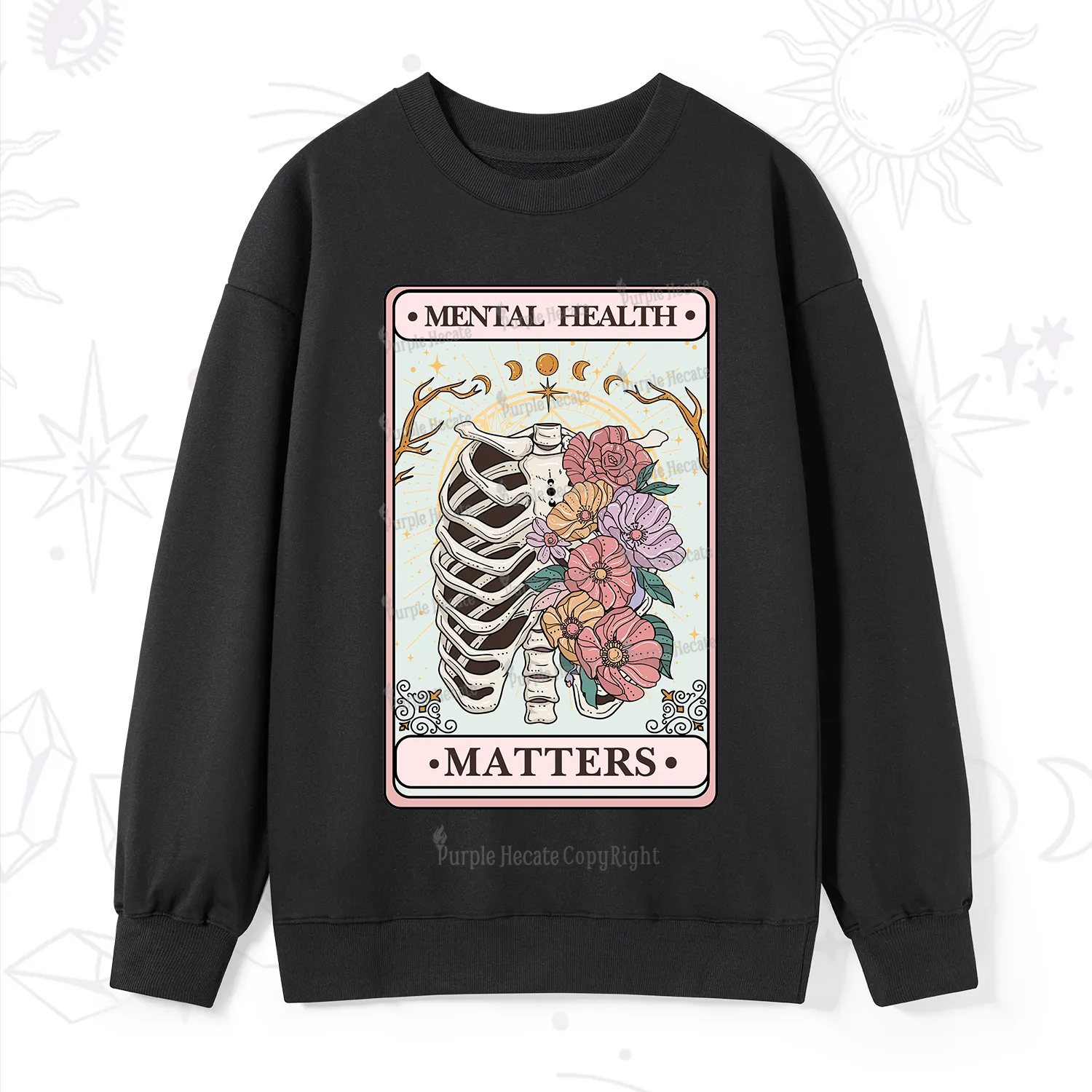 Purplehecate Mental Health Matters Sweatshirt