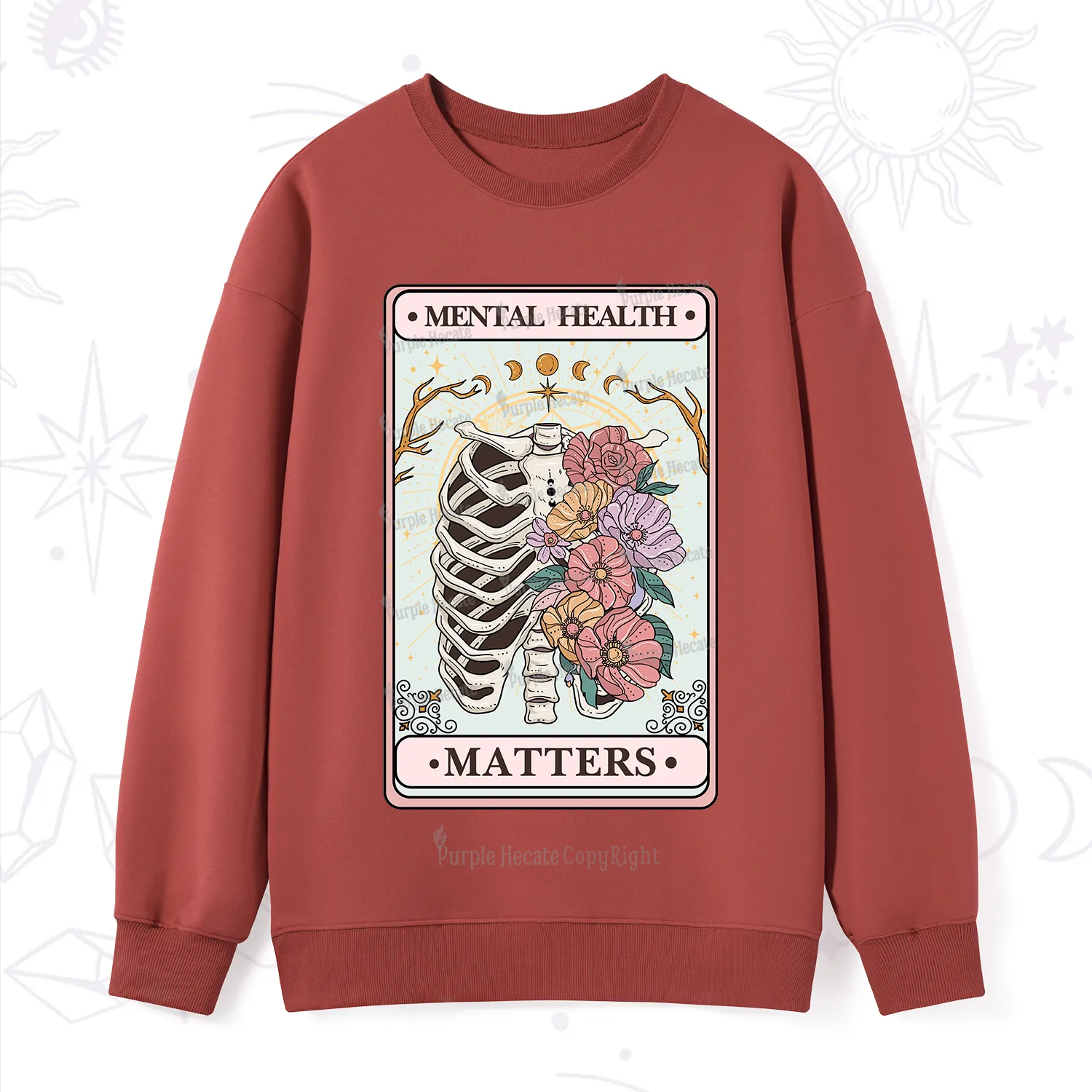Purplehecate Mental Health Matters Sweatshirt