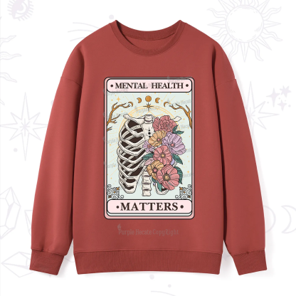 Purplehecate Mental Health Matters Sweatshirt