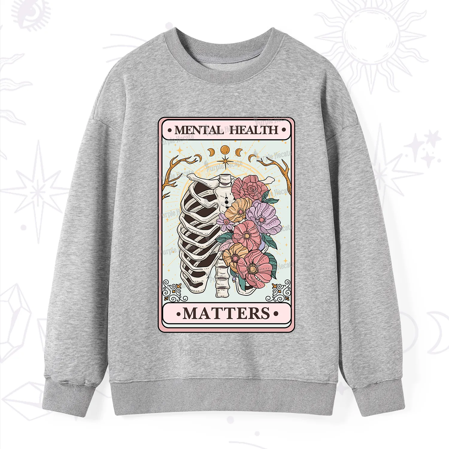 Purplehecate Mental Health Matters Sweatshirt