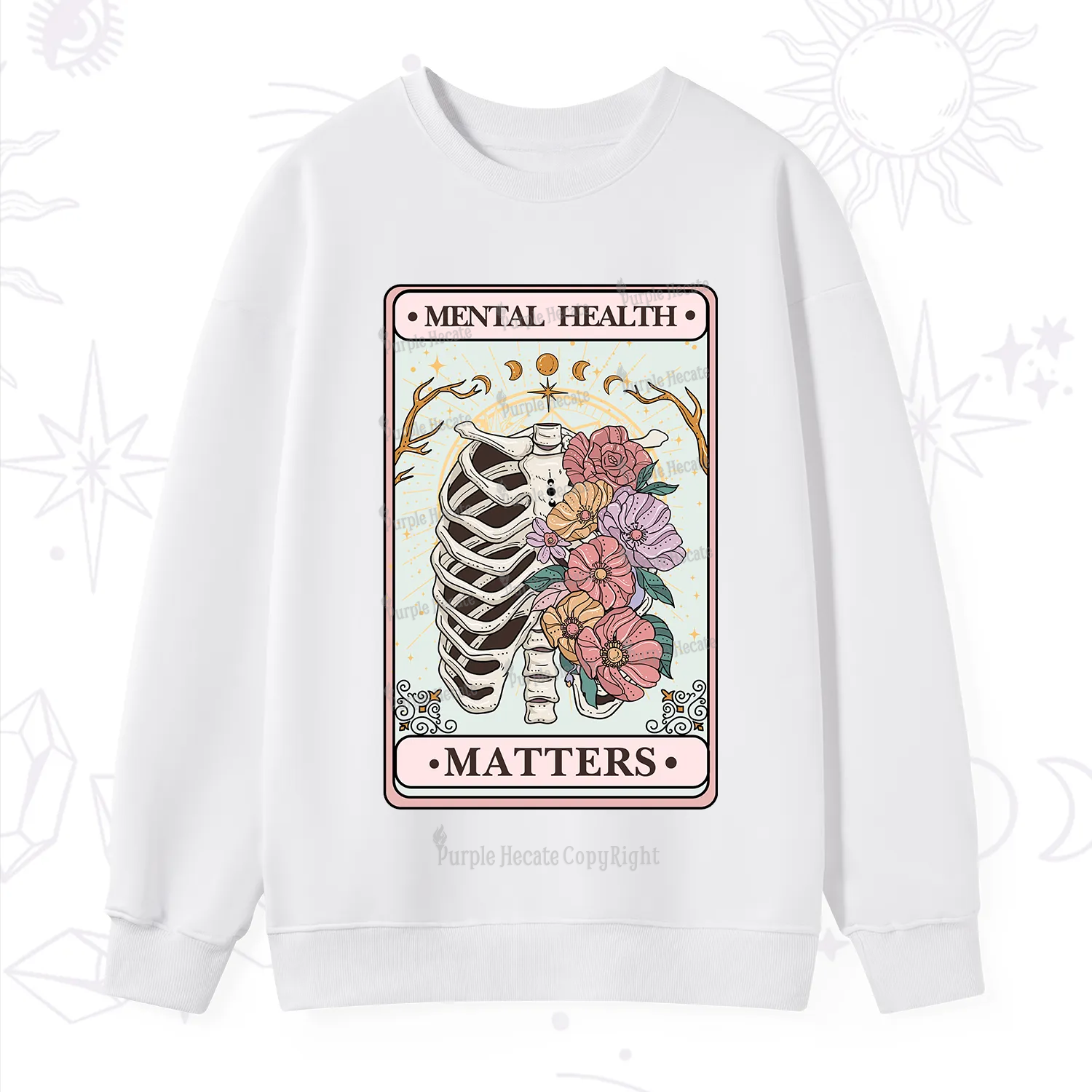 Purplehecate Mental Health Matters Sweatshirt