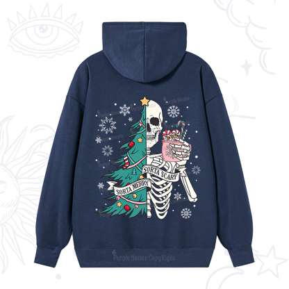 Purplehecate Sorta Merry Sorta Scary Christmas Hoodie