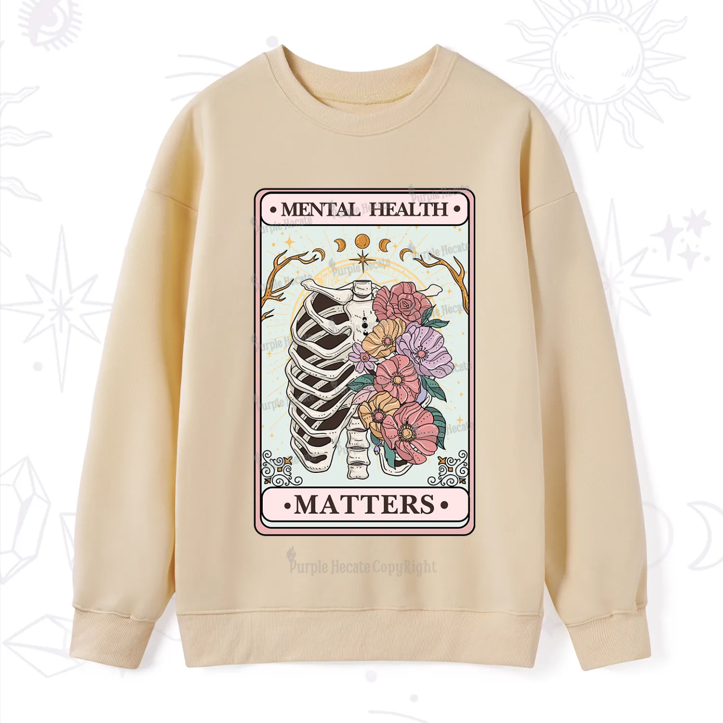 Purplehecate Mental Health Matters Sweatshirt