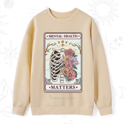 Purplehecate Mental Health Matters Sweatshirt