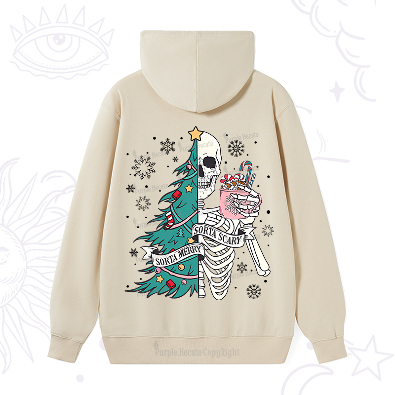 Purplehecate Sorta Merry Sorta Scary Christmas Hoodie